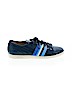 Longchamp 100% Leather Blue Sneakers Size EU 41 - photo 1