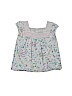 Old Navy 100% Cotton Gray Short Sleeve Blouse Size 2T - photo 1