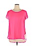 Decree 100% Polyester Pink Short Sleeve Blouse Size XL - photo 1