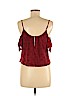 Forever 21 100% Nylon Burgundy Sleeveless Blouse Size S - photo 2