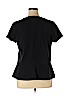 J. Crew Factory Store 100% Cotton Black Short Sleeve Top Size XXL - photo 2