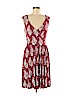 Lands' End Burgundy Casual Dress Size M (petite) - photo 1