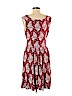 Lands' End Burgundy Casual Dress Size M (petite) - photo 2