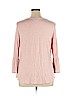 Hannah Pink Long Sleeve Top Size 1X - photo 2