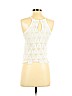 Charlotte Russe 100% Cotton White Sleeveless Blouse Size S - photo 2