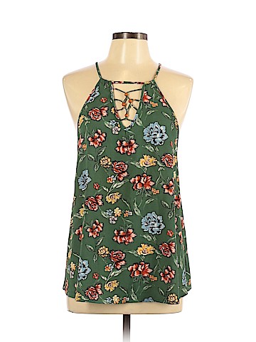 Color Thread Sleeveless Blouse (view 1)