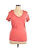Cariloha Bambu Orange Short Sleeve T-Shirt Size XL - photo 1
