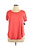 Alfani Orange Short Sleeve T-Shirt Size 0X - photo 1