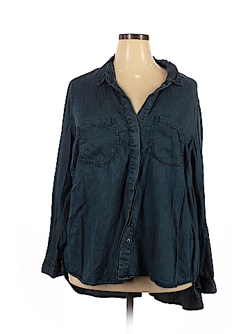 Cato Long Sleeve Button-Down Shirt (view 1)