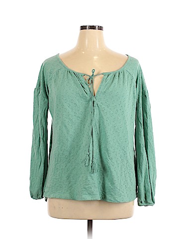 Caslon Long Sleeve Top (view 1)