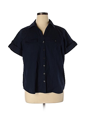 SONOMA life + style Short Sleeve Button-Down Shirt (view 1)