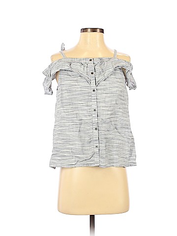 Lucky Brand Short Sleeve Blouse (view 1)