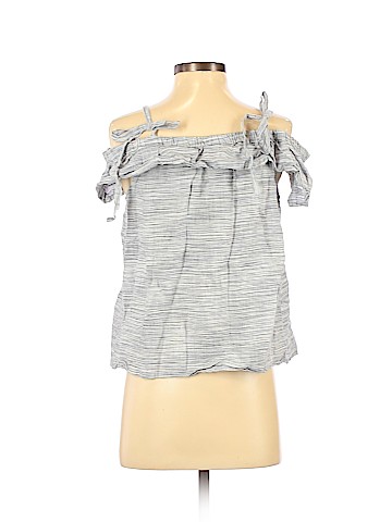 Lucky Brand Short Sleeve Blouse (view 2)
