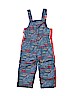 Disney Pixar 100% Polyester Print Blue Snow Pants With Bib Size 2T - photo 2