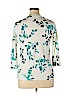 Croft & Barrow 100% Cotton Ivory 3/4 Sleeve T-Shirt Size XL - photo 2