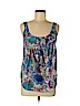 Urban Outfitters Blue Sleeveless Silk Top Size 8 - photo 1