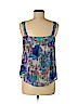 Urban Outfitters Blue Sleeveless Silk Top Size 8 - photo 2