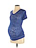 Liz Lange Maternity for Target Blue Short Sleeve Top Size S - photo 1