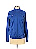Nike 100% Polyester Blue Track Jacket Size M - photo 1