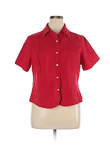 Emma James Short Sleeve Button-Down Shirt (view 1)