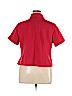 Emma James Red Short Sleeve Button-Down Shirt Size 16 - photo 2
