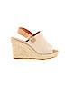 TOMS Tan Wedges Size 5 - photo 1