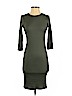 Lush Green Casual Dress Size XS - photo 1