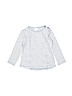 Zara Baby 100% Cotton White Long Sleeve T-Shirt Size 3 - 4 - photo 1