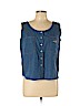 Levi's 100% Cotton Blue Denim Vest Size L - photo 1