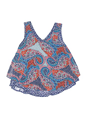 Zoe & Rose band of gypsies Sleeveless Blouse (view 1)