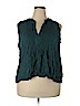 Old Navy 100% Rayon Teal Sleeveless Blouse Size XXL - photo 1