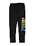 Justice Graphic Black Active Pants Size 8 - photo 1