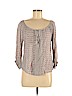 American Eagle Outfitters 100% Viscose Pink 3/4 Sleeve Blouse Size S - photo 1