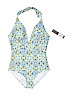 Nicole Miller Studio Blue One Piece Swimsuit Size 10 - photo 1