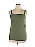 Old Navy 100% Cotton Green Tank Top Size XXL - photo 1