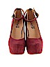 Assorted Brands Burgundy Heels Size 5 - photo 2
