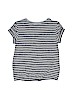 Gap Kids 100% Cotton Stripes Graphic Gray Short Sleeve T-Shirt Size 8 - photo 2