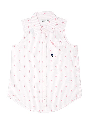 Abercrombie Sleeveless Button-Down Shirt (view 1)