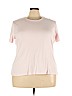 Croft & Barrow 100% Cotton Pink Short Sleeve T-Shirt Size 3X - photo 1