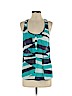 Aqua 100% Polyester Blue Sleeveless Blouse Size S - photo 1