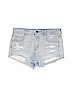 American Eagle Outfitters 100% Cotton Blue Denim Shorts Size 14 - photo 1