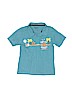OshKosh B'gosh 100% Cotton Blue Short Sleeve Polo Size 4T - photo 1