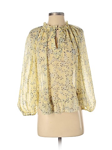 Ulla Johnson Long Sleeve Silk Top (view 1)