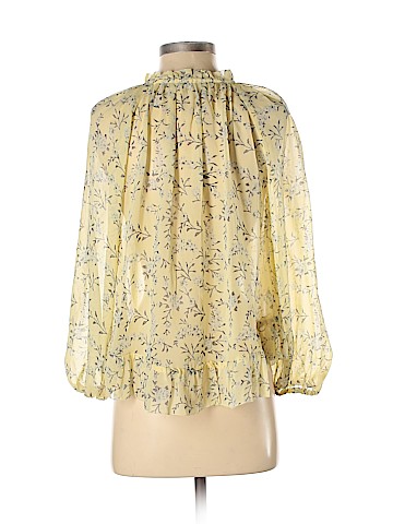 Ulla Johnson Long Sleeve Silk Top (view 2)