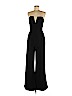 TOBI 100% Polyester Black Jumpsuit Size M - photo 1