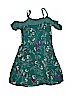 Art Class 100% Rayon Teal Dress Size 7 - 8 - photo 2