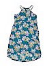 Old Navy 100% Rayon Floral Blue Dress Size 6 - 7 - photo 1