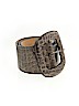Leatherock 100% Leather Animal Print Tan Belt Size M - photo 1