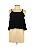 Forever 21 100% Rayon Black Sleeveless Blouse Size L - photo 1