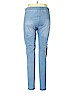 H&M 100% Polyester Blue Jeggings Size L - photo 2